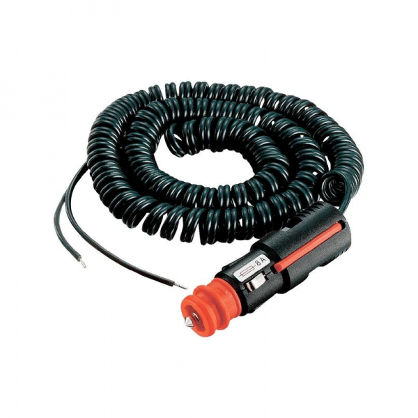 Câble Spiralé + Fiche 12V